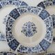 6 old earthenware plates Gien