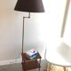 Vintage brass reading light