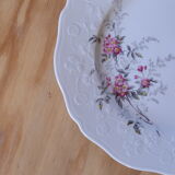 5 vintage plates in Sologne porcelain