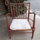 Scandinavian wooden armchair
