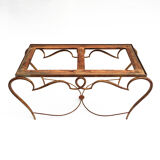 Rene Drouet Gilded Cocktail Coffee Table Art Deco