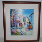 Peinture à l'huile de Onesta Franck