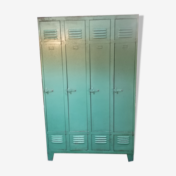 4-door industrial wardrobe