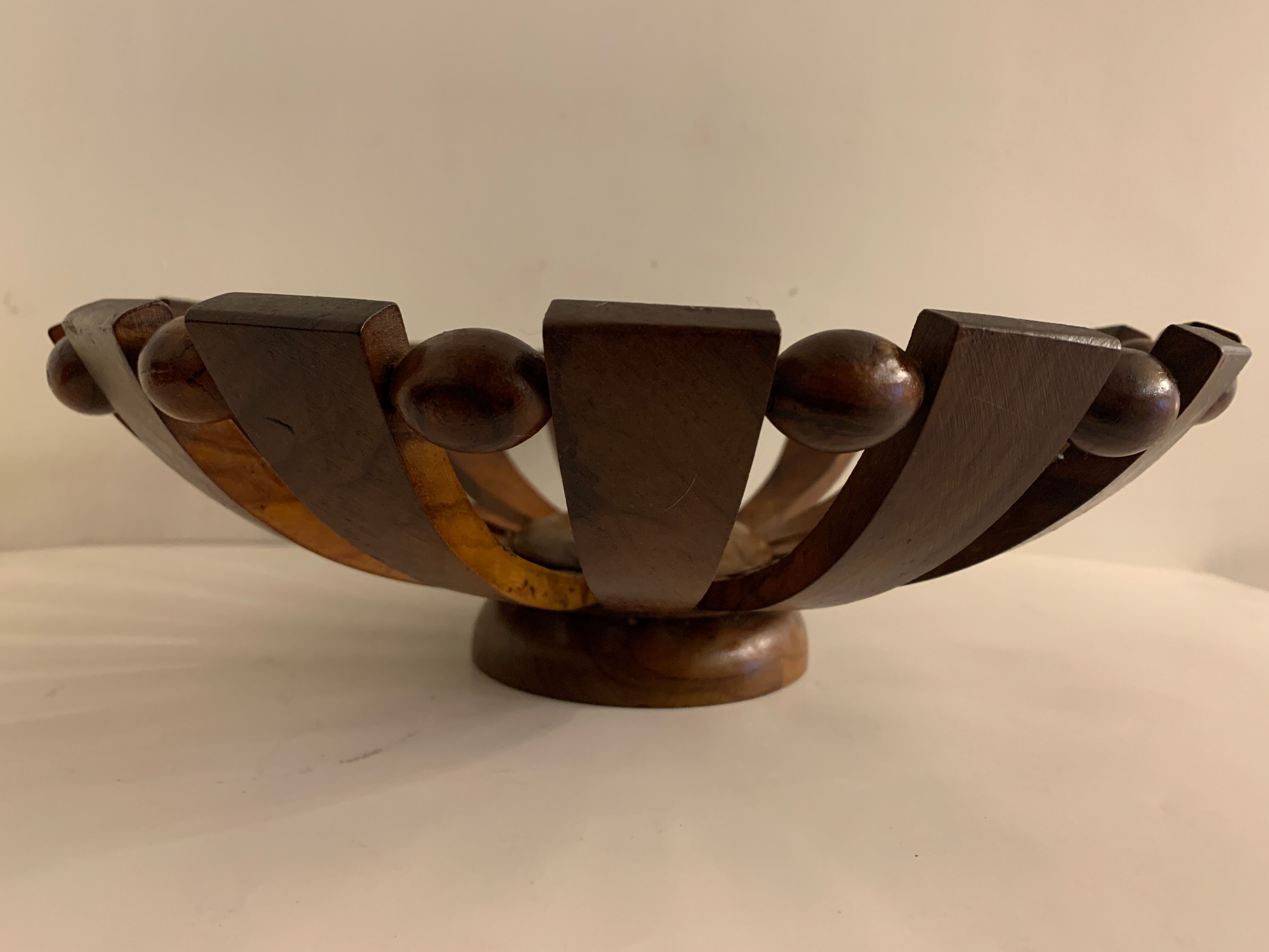 Teak fruit cup, 1960