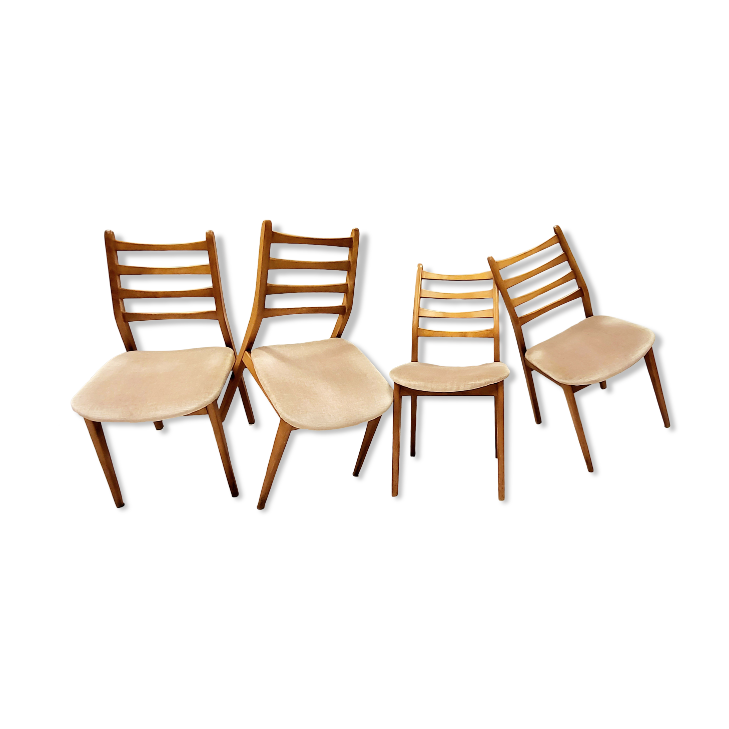 4 vintage chairs