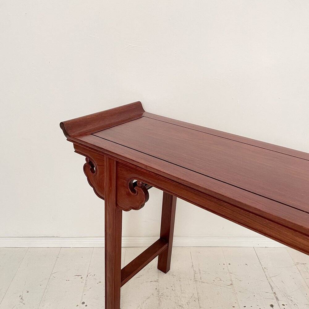 Chinese Console Table in Mahogany, 1940