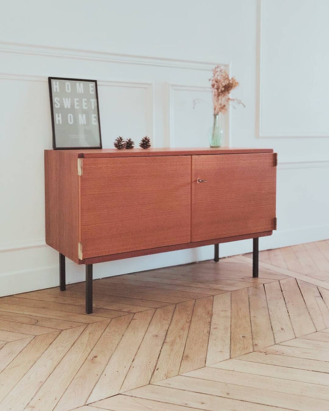 Small buffet/modernist vintage sideboard, Rego Mobile Moebel