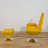 Lounge chair with footrest, MayFame, Denmark, 2000s