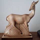 Art Deco ceramic doe
