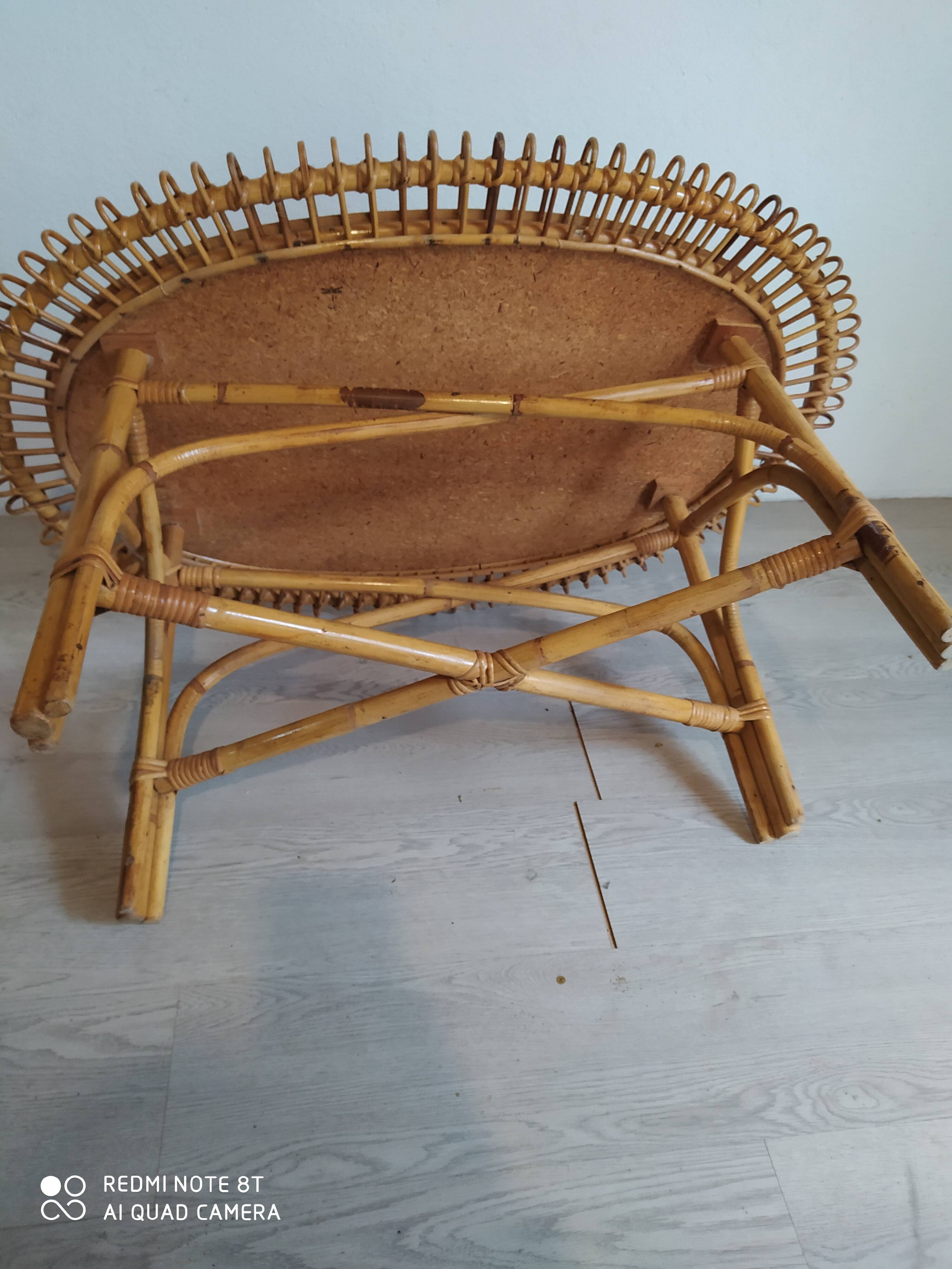 Braided coffee table