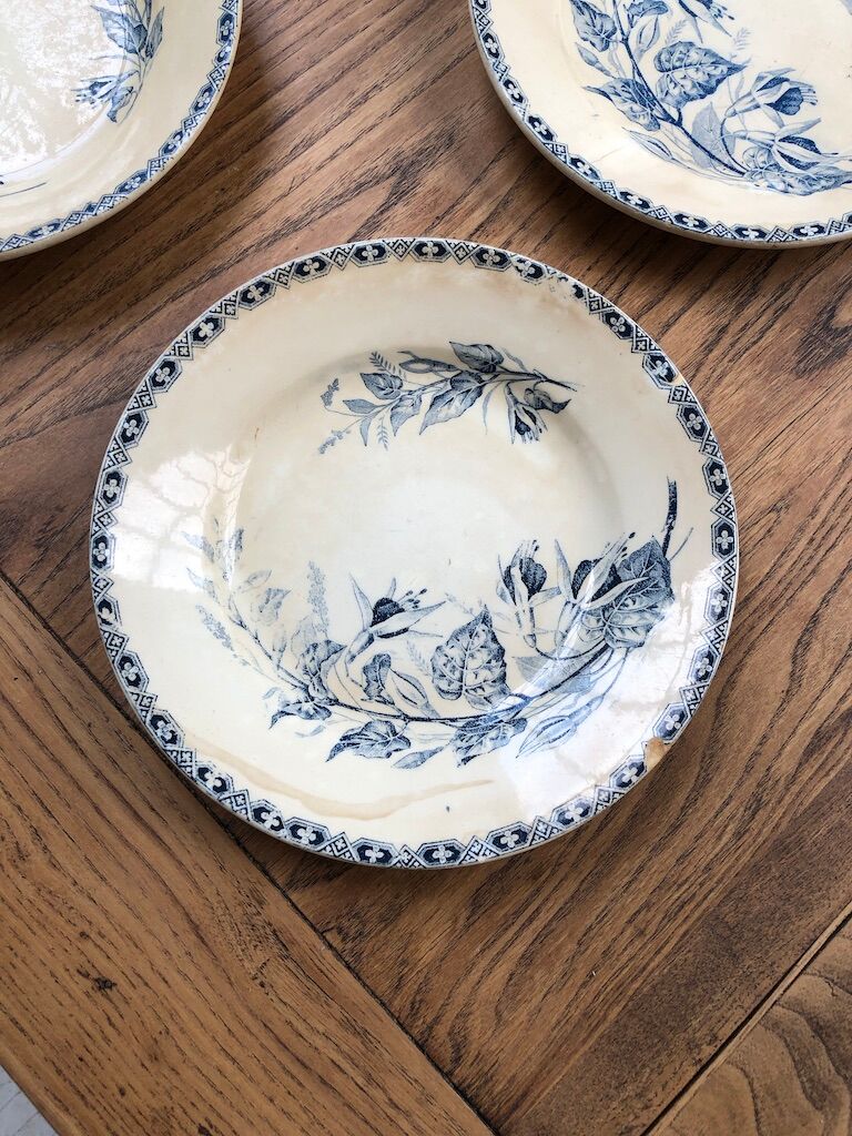 6 iron earth plates model "Marthe"