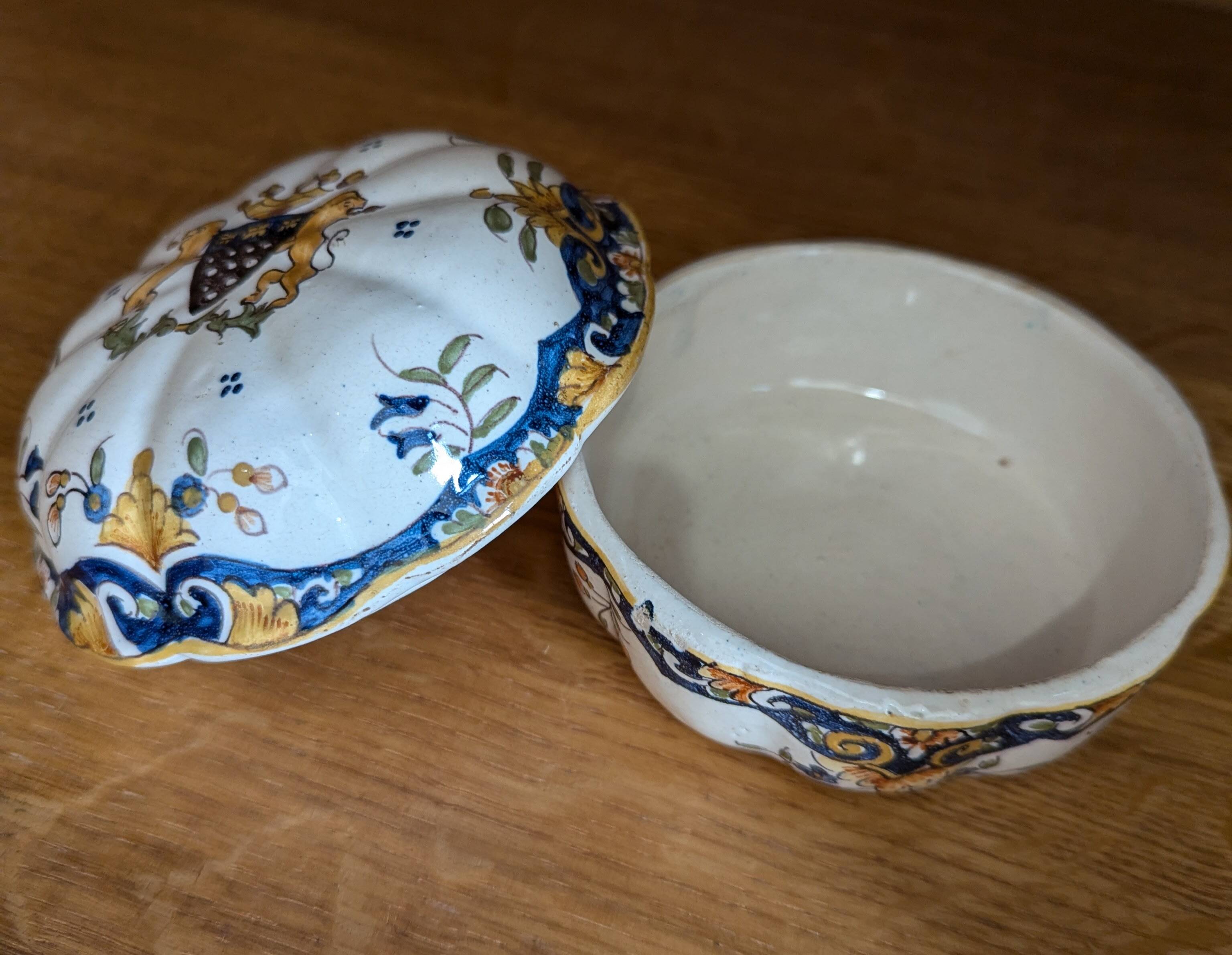 Pretty candy box in old Rouen