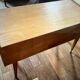 Light wood compact vintage sideboard