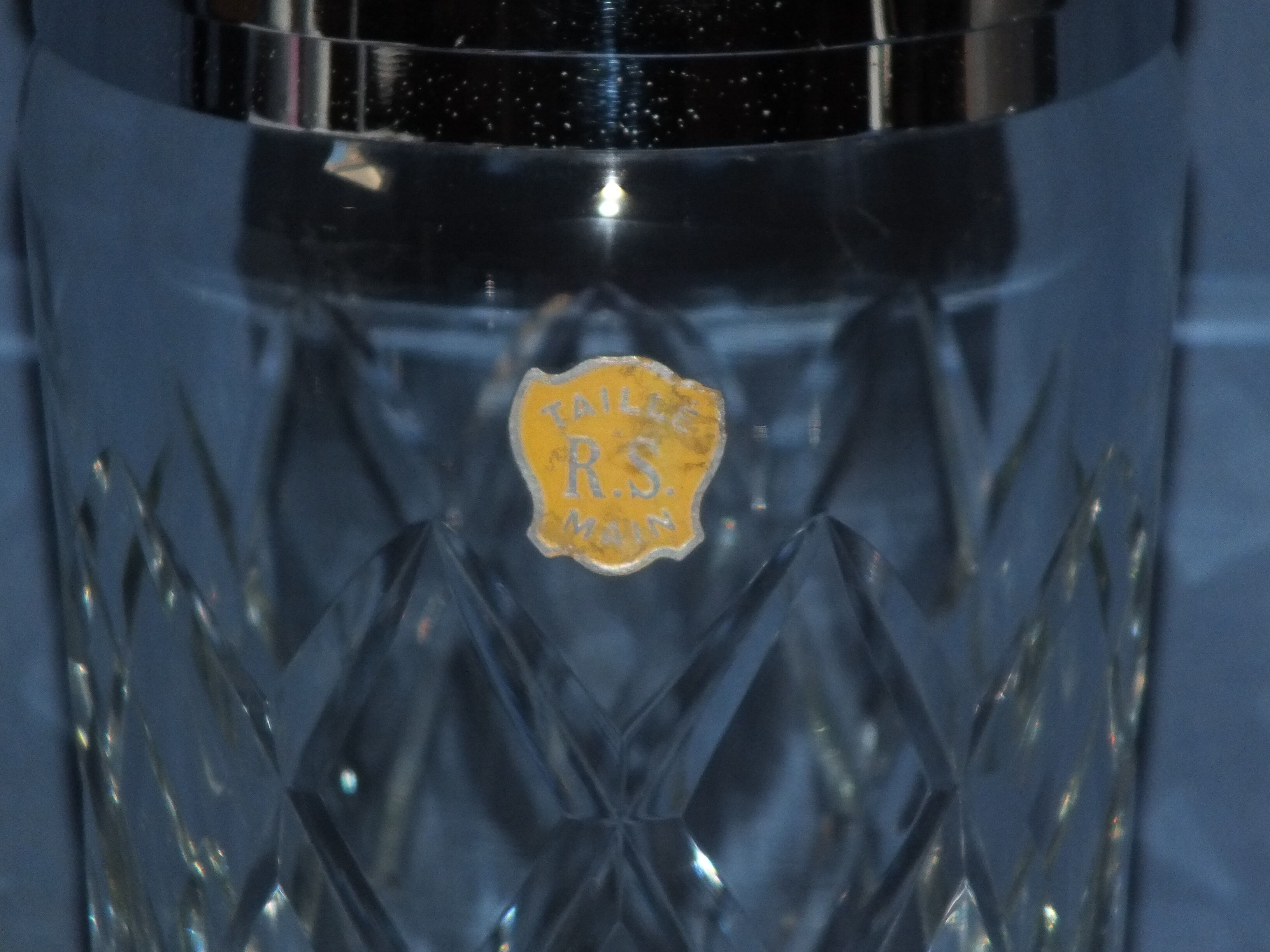 1950s hand-cut crystal shaker