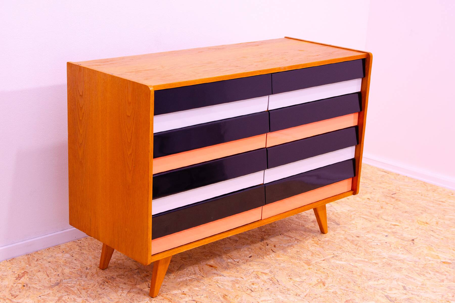 Commode vintage U-458 par Jiri Jiroutek, Tchécoslovaquie, 1960