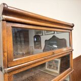 Antique English Original Globe Wernicke Bookcase