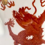 Théière ornée de 2 dragons République 1912-1949 Chine