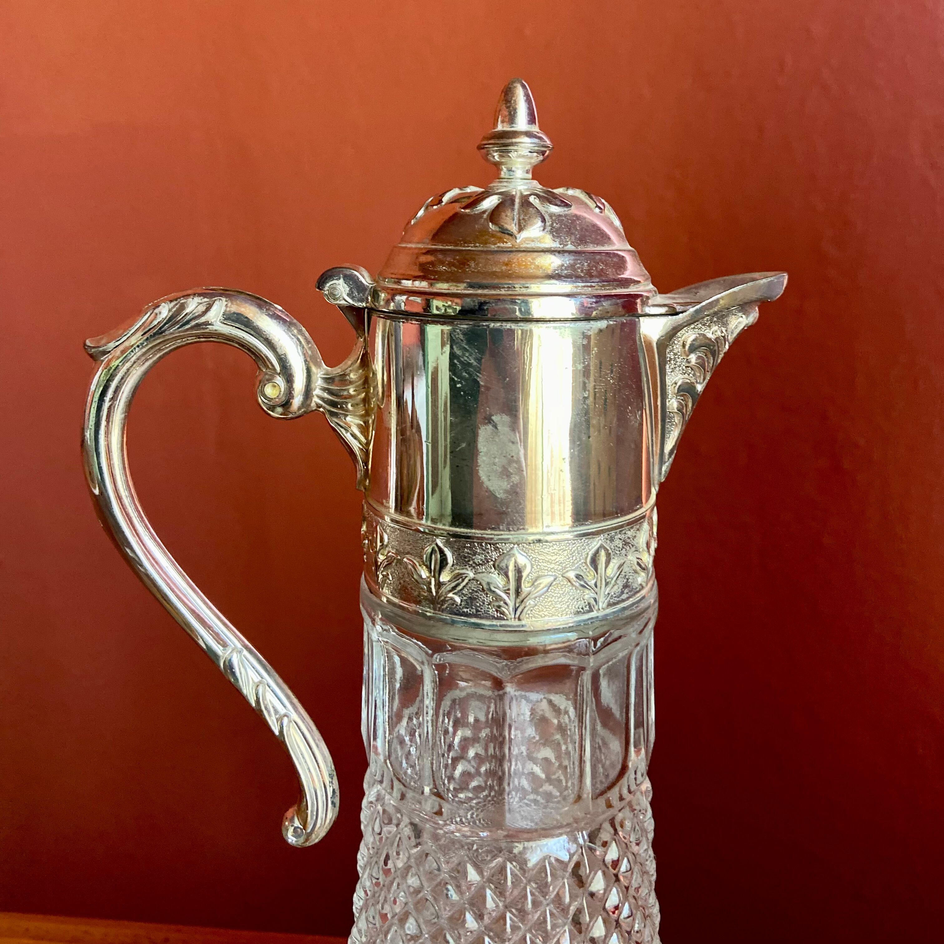 Carafe orangeade art deco