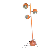 Lampadaire vintage 70 orange eyeball