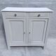 Parisian buffet from the 40s, 50 set in painted wood