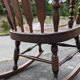 Rocking-chair en hêtre et pin