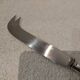 Art Deco silver-plated metal cheese knife by silversmith Apollo
