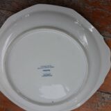 Eared dish Limoges porcelain Bernardaud Model Reflets