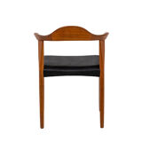 Series of four chairs "Bull horn" , 1950s