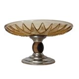 Plat de service sur pied Art Déco, années 1930