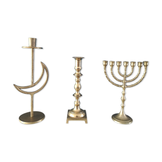 Set of 3 candlesticks