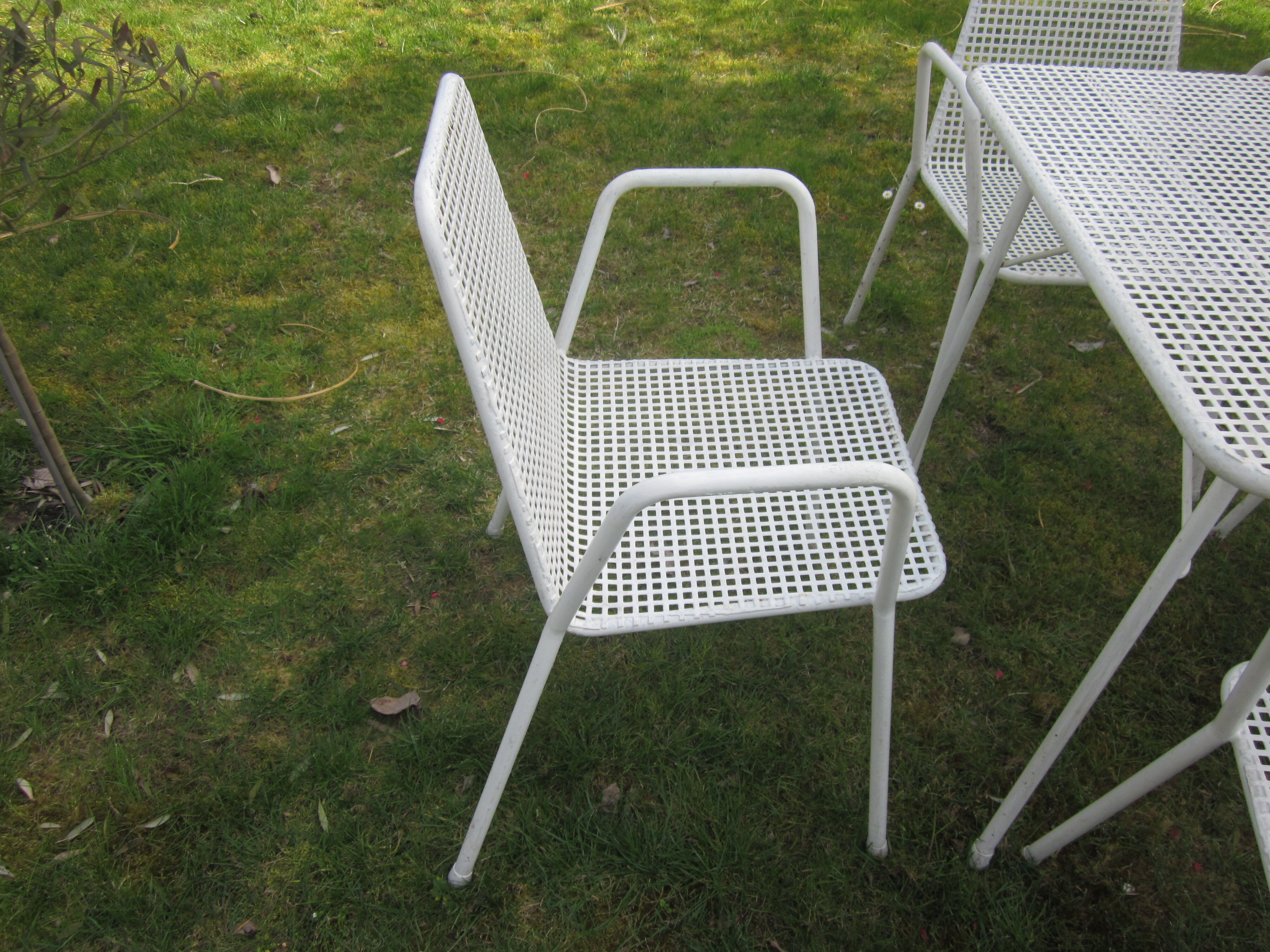 garden furniture metal 60-70 years