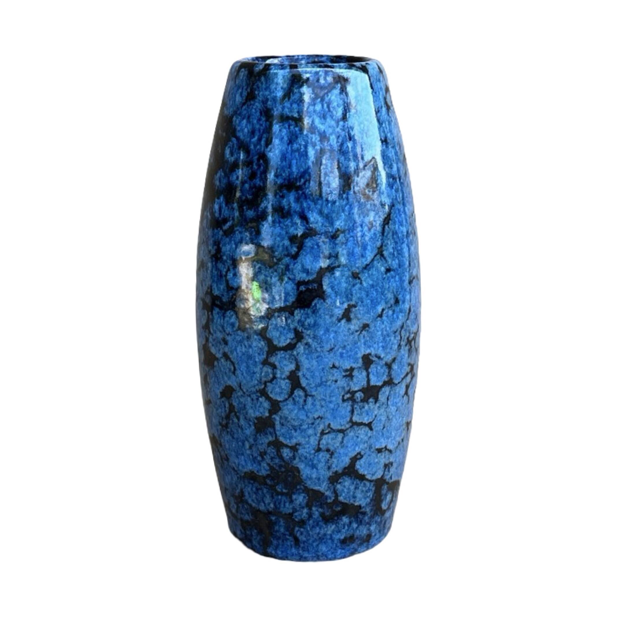 Scheurich 522-18 Fat Lava ceramic vase, Germany 1970s