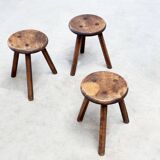 Set of three French stools