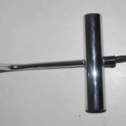 Lampe design italien années 80's chrome et acier
