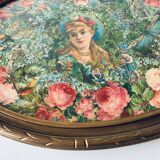 Chromolithographic composition table