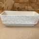 Antique vetter cactus pot white beige ceramic w. germany vintage