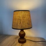 Small wooden lamp
