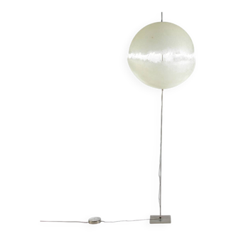 Lampadaire en fibre de verre blanc Catellani & Smith Original PostKrisi F64