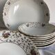 Salad bowl and cups, art of the table, Moulin des loups, Blois service