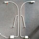 Paire de lampes de table tablo 1980 neuves