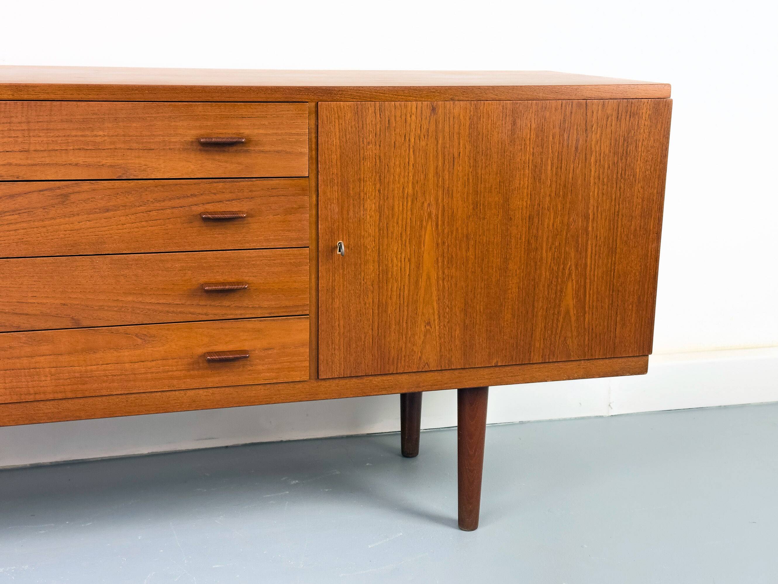 Teak Sideboard by Hans J. Wegner for Ry Møbler, 1959