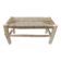 Bathroom and bedroom stool, handmade from wood.