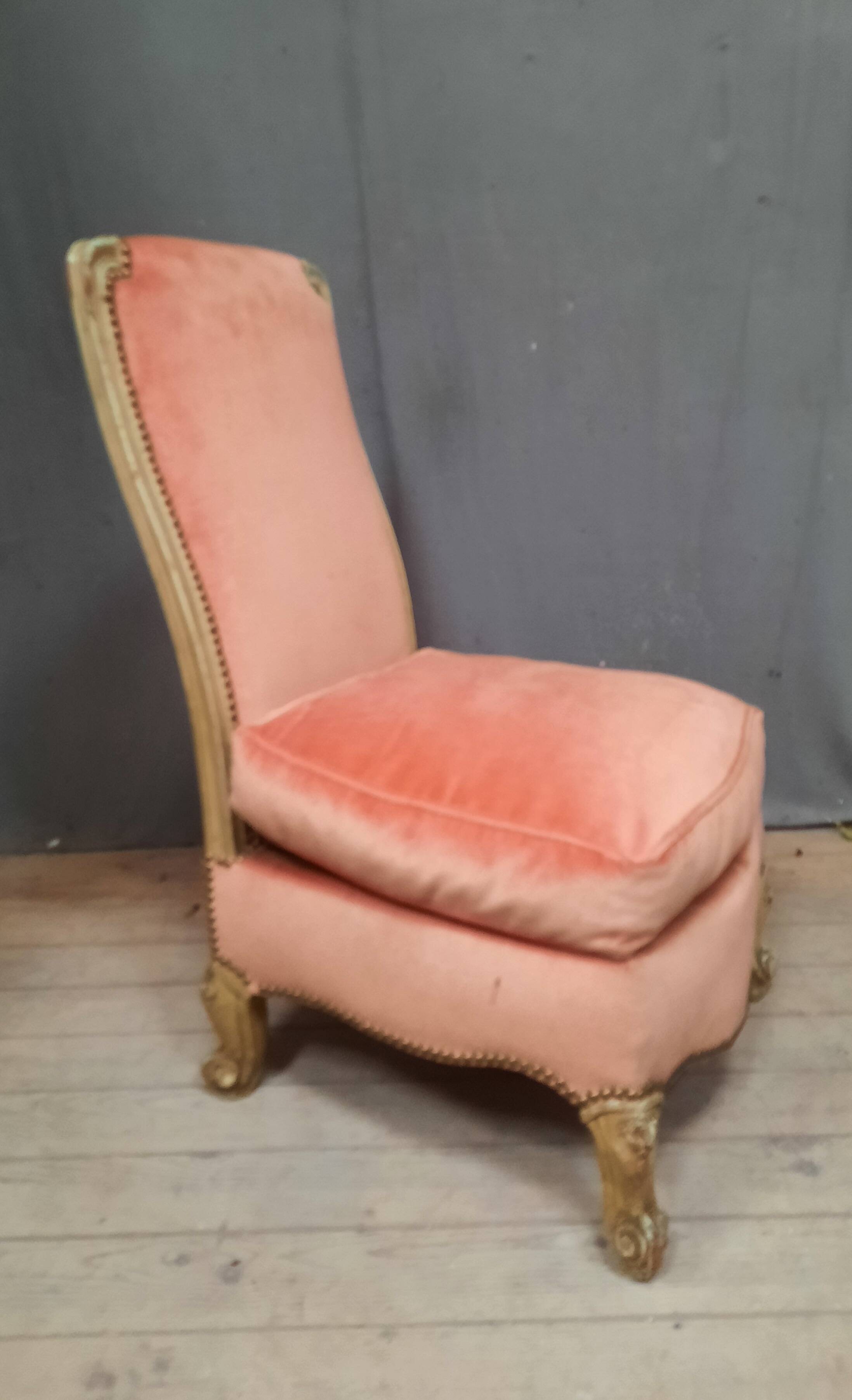 Louis XV style low chair