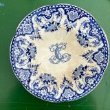 Gien - cup on pedestal - monogram C