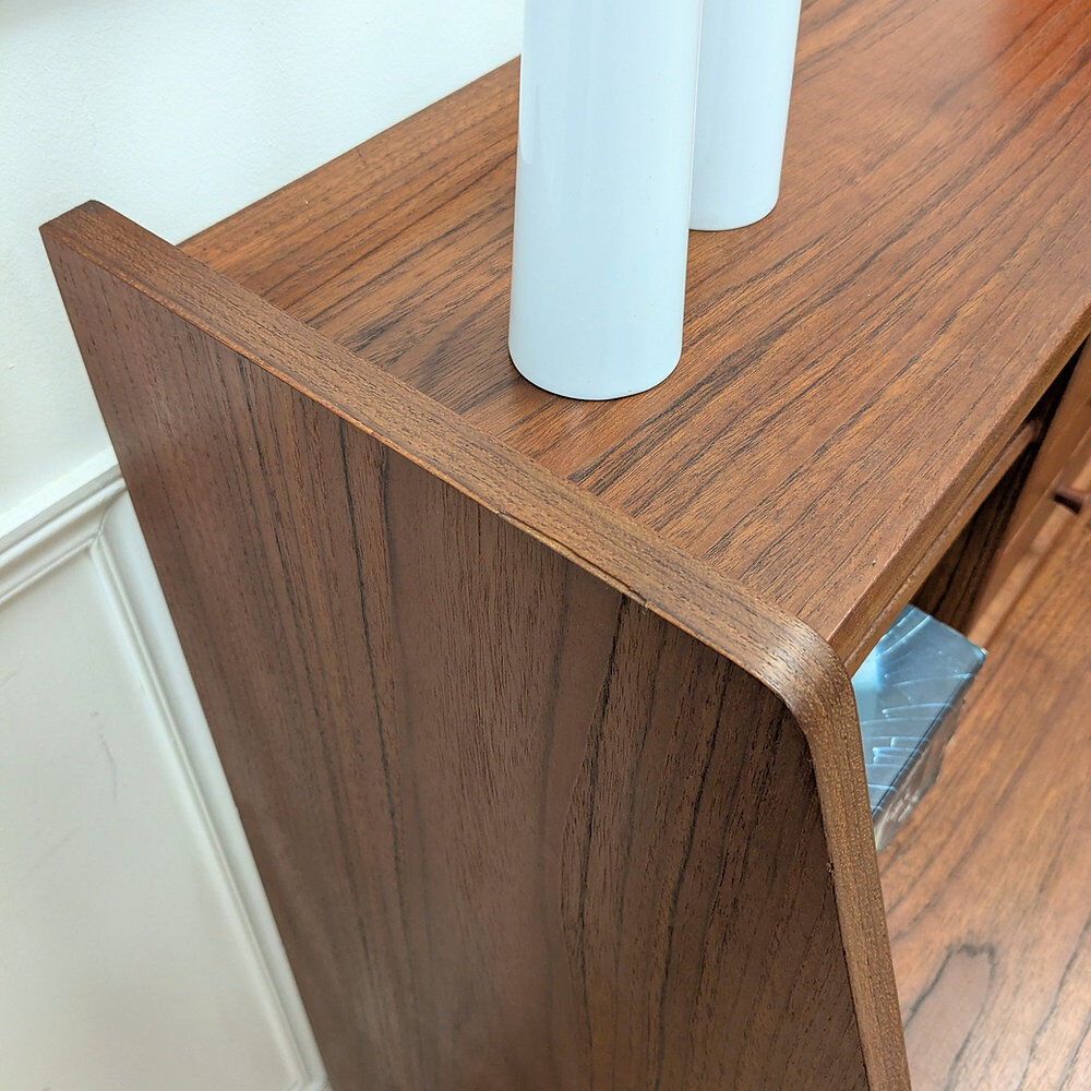 Vintage Danish teak secretary, 1960s.