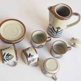 Scandinavian stoneware coffee service
