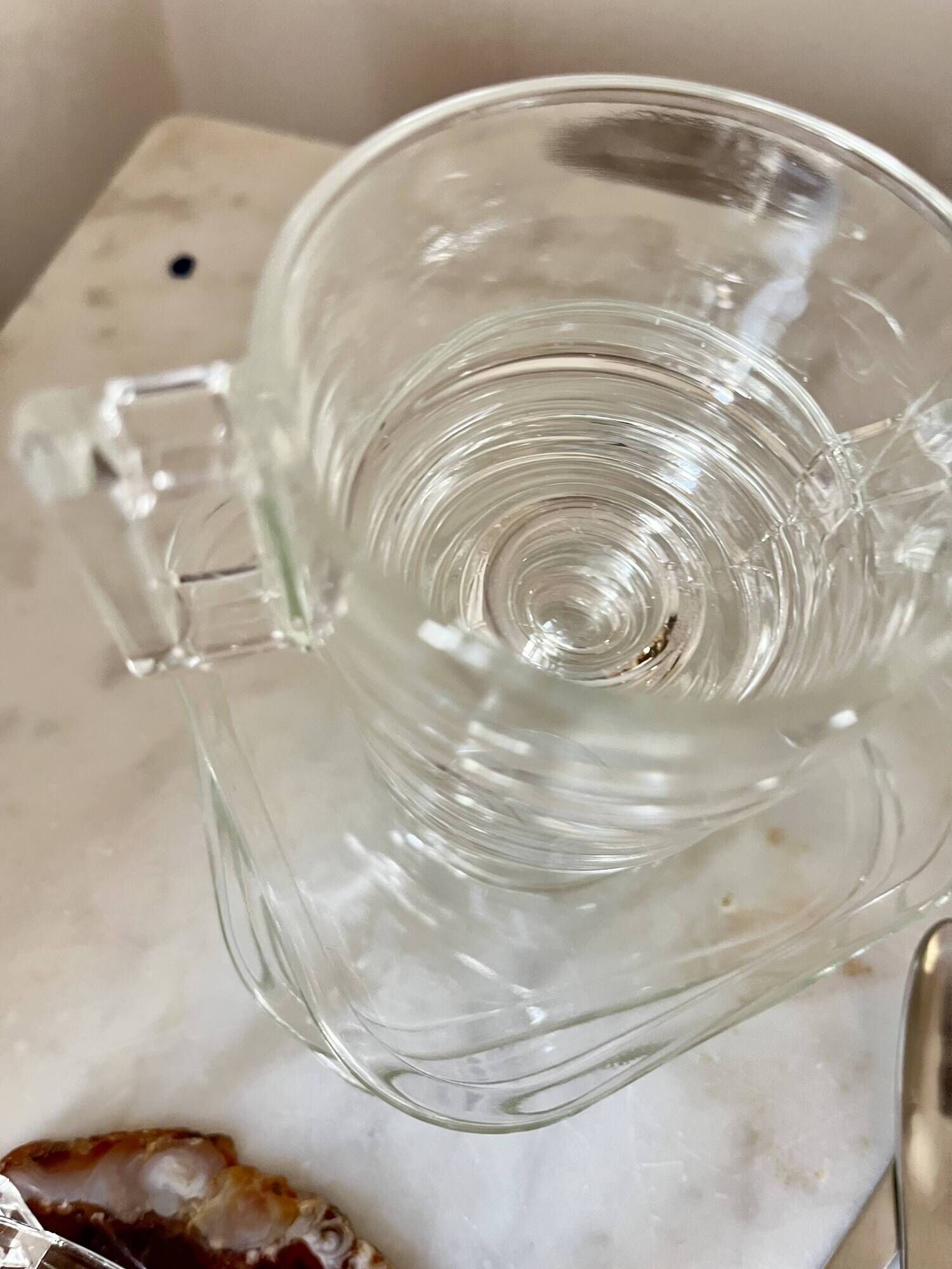 1 Joe Colombo “Arno” Coffee Cup & Saucer – Vintage Italian Modern Glass