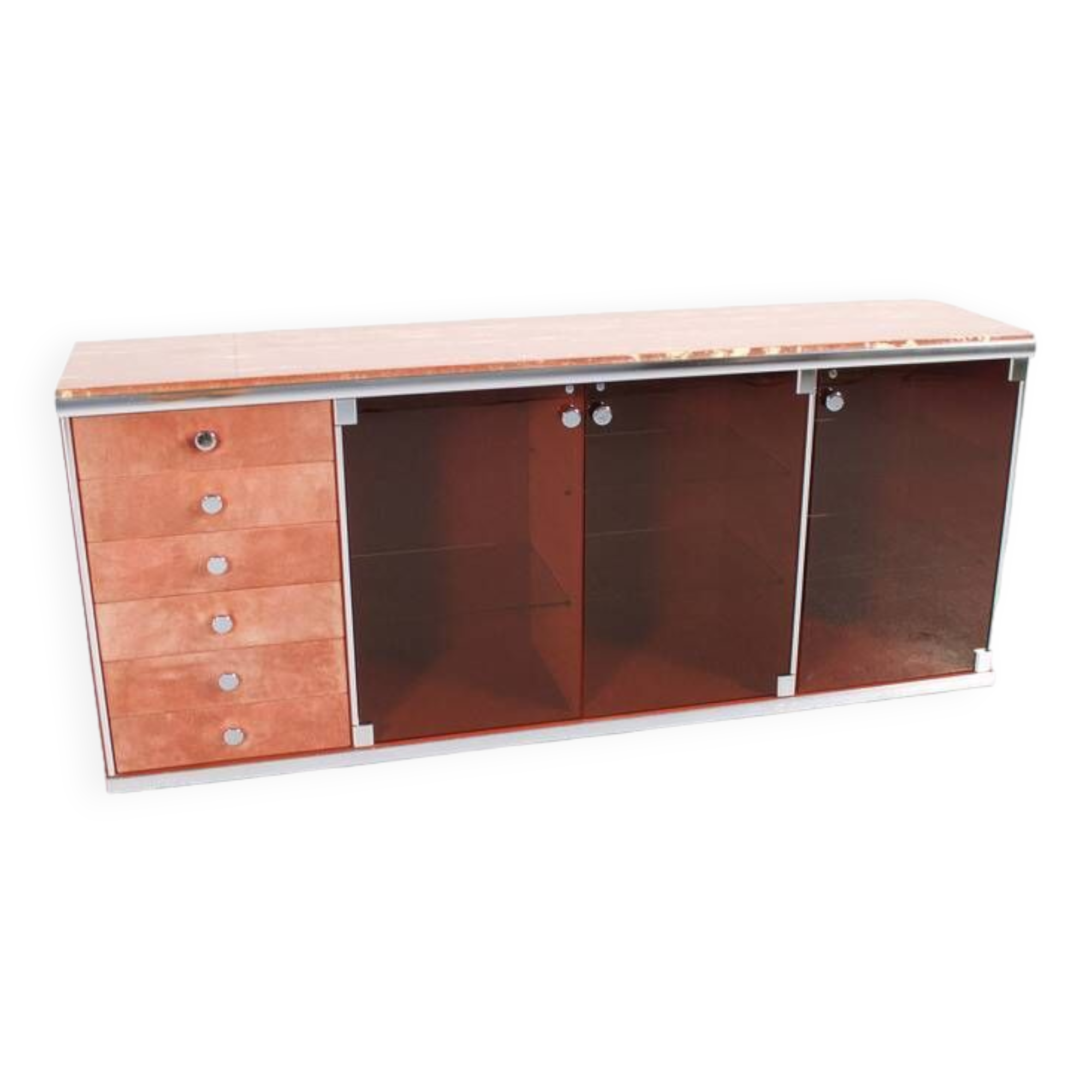 Sideboard by Guido Faleschini, 1970s, Mariani Italia publisher