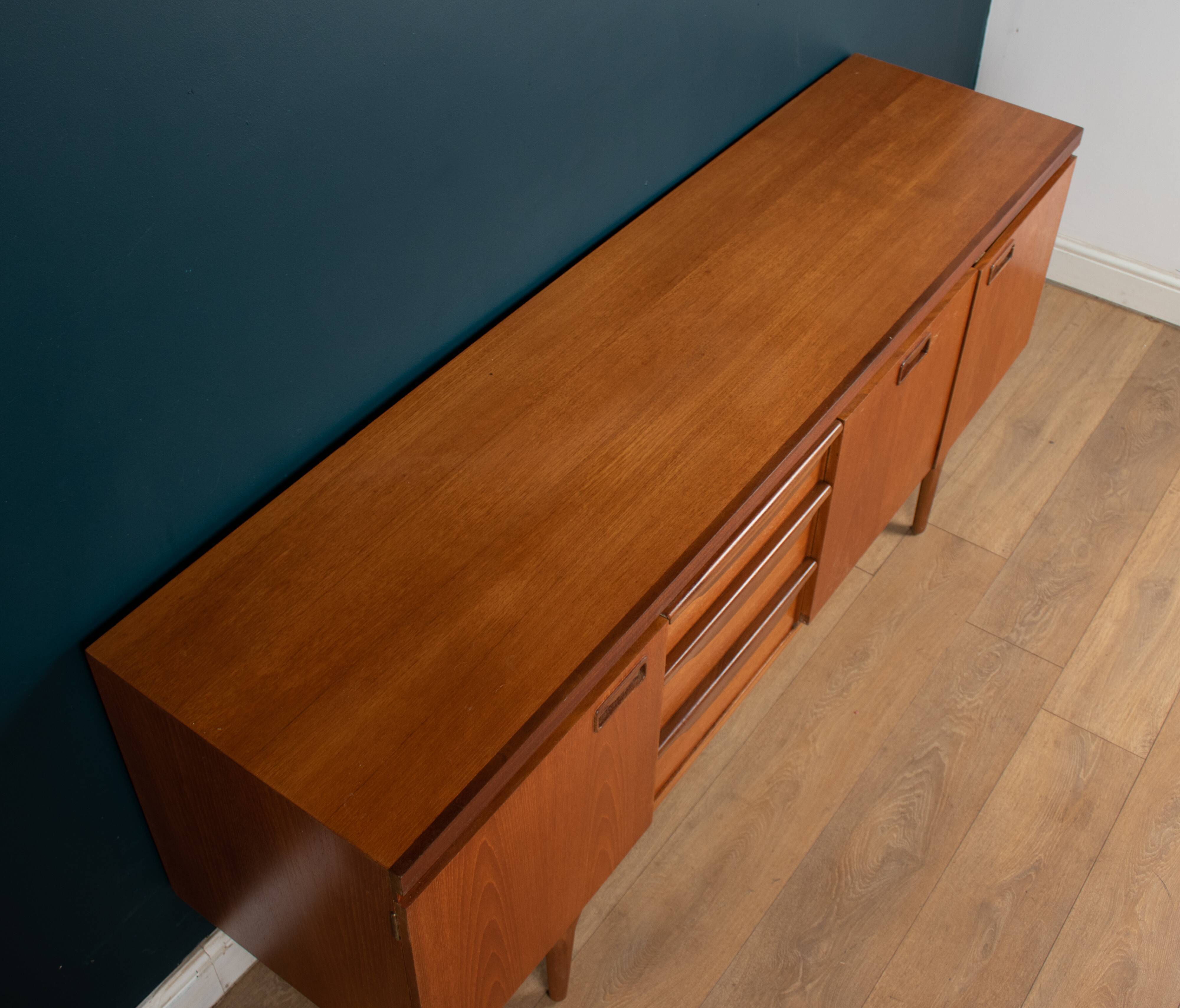 Retro teak 1960s Greaves & Thomas mid century sideboard