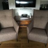 Paire de fauteuils mao